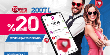 Betlike Trpays Papara 200 TL %20 Çevrimsiz Bonus betlike-trpays-papara-cevrimsiz-bonus
