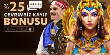 Bay Şanslı 25% Çevrimsiz Kayıp Bonusu baysansli-cevrimsiz-kayip-bonusu