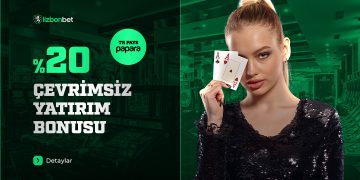Lizbonbet 20% Çevrimsiz Papara Yatırım Bonusu lizbonbet-papara-cevrimsiz-yatirim-bonusu
