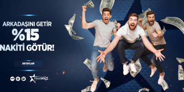 Favorisen Arkadaşını Getir 15% Nakiti Götür! favorisen-arkadasini-getir-bonusu