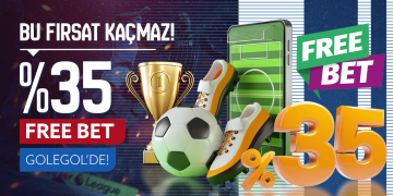 Golegol 35% Freebet Bonusu golegol-freebet