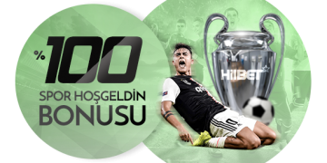Hilbet 100% Spor Hoşgeldin Bonusu hilbet-spor-hosgeldin-bonusu