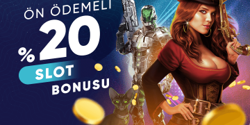 Milosbet 20% Ön Ödemeli Slot Bonusu milosbet-slot-bonusu