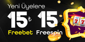 Parmabet Yeni Üyelere 15 TL Freebet & 15 Freespin parmabet-yeni-uyelere-bonus