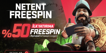 Romabet İlk Yatırıma 50% Netent Freespin romabet-netent-freespin
