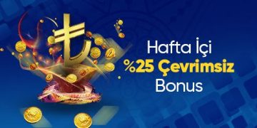 Benjabet Haftanın 25% Çevrimsiz Bonus Günleri benjabet-hafta-ici-cevrimsiz-yatirim-bonusu