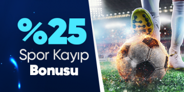 Benjabet 25% Spor Kayıp Bonusu benjabet-spor-kayip-bonusu