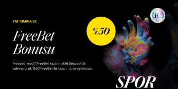 Betcool 50% Çevrimsiz Freebet betcool-freebet-bonusu