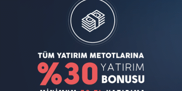 Betgray Tüm Yatırım Yöntemlerine 30% Yatırım Bonusu betgray-yatirim-bonusu