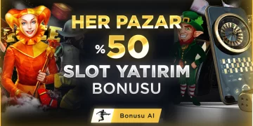Betlist Her Pazar 50% Slot Yatırım Bonusu betlist-slot-yatirim-bonusu