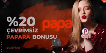 Darkbet 20% Papara Çevrimsiz Yatırım Bonusu darkbet-cevrimsiz-papara-bonusu