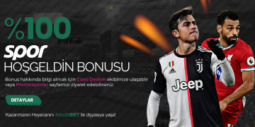 Afroditbet 100% Spor Hoşgeldin Bonusu afroditbet-spor-hosgeldin-bonusu