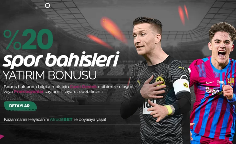 afroditbet-spor-yatirim-bonusu