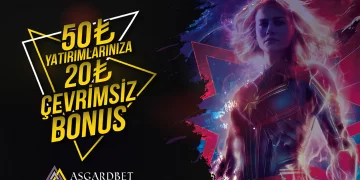 Asgardbet 50₺'lik Yatırımlarınıza 20₺ Çevrimsiz Bonus asgardbet-50tl-cevrimsiz-bonus