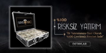 Bahiscasino 100% Risksiz Yatırım Bonusu bahiscasino-risksiz-yatirim-bonusu