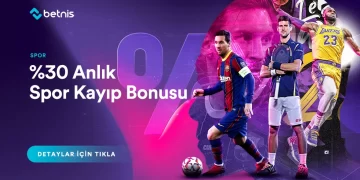 Betnis 30% Anlık Kayıp Bonusu - Spor betnis-spor-kayip-bonusu