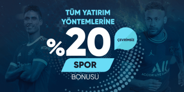 Dengebet 20% Çevrimsiz Spor Yatırım Bonusu dengebet-cevrimsiz-spor-yatirim-bonusu