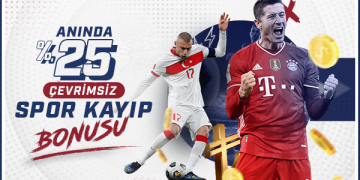 Taksimbet Anında 25% + Spor Kayıp Bonusu taksimbet-spor-kayip-bonusu