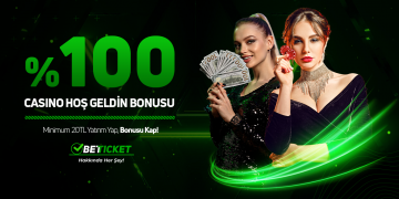 Betticket 100% Casino Hoşgeldin Bonusu betticket-casino-hosgeldin-bonusu