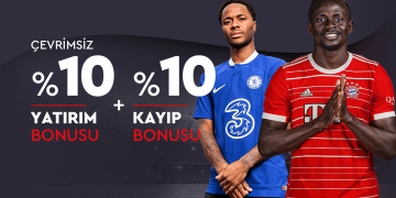 Kalebet 10% Yatırım Bonusu + 10% Kayıp Bonusu kalebet-yatirim-kayip-bonusu