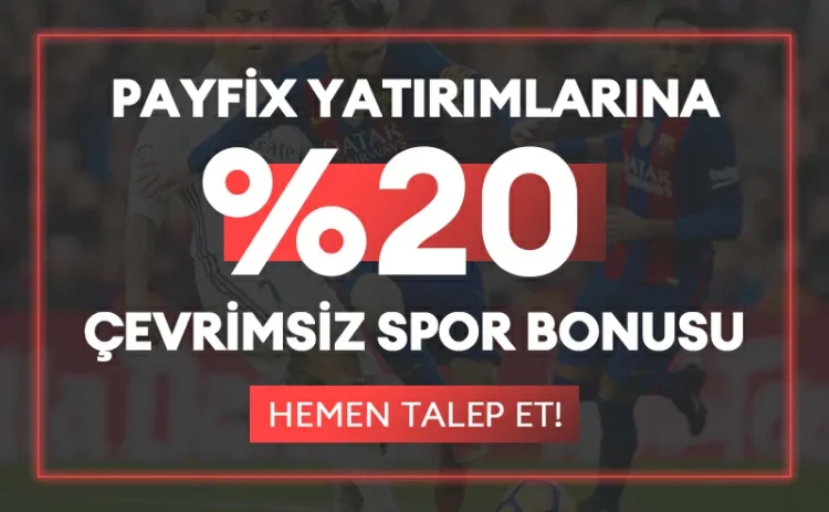 redfoxbet payfix spor bonusu